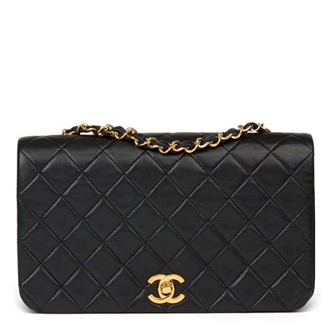 chanel small single full flap|Chanel vintage classic flap.